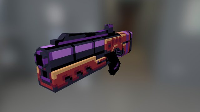 Outworldgun 3D Model