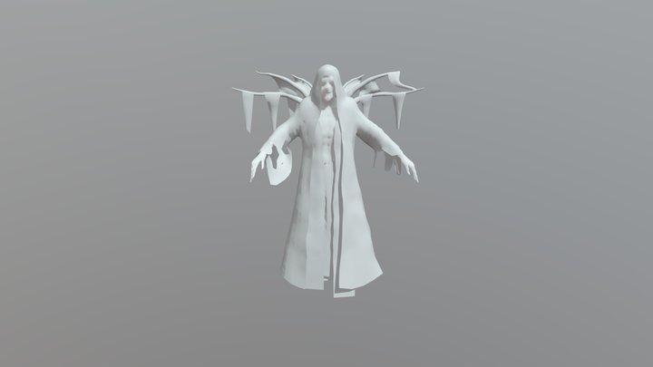 GhostCharacterHDModel-Rigged 3D Model