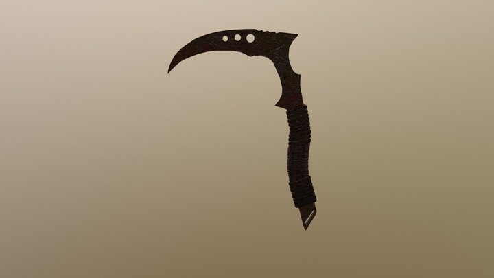 Sickle 3D Model