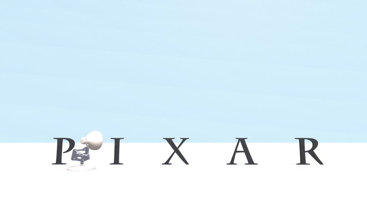 Pixar Animation Studios 1999-2007 3D Model