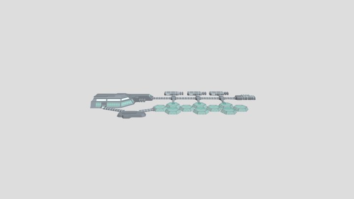 Mars colony - Jasnoor, ethan, hielan 3D Model