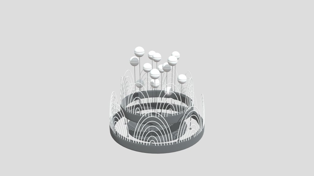 Beaded Ceiling Light