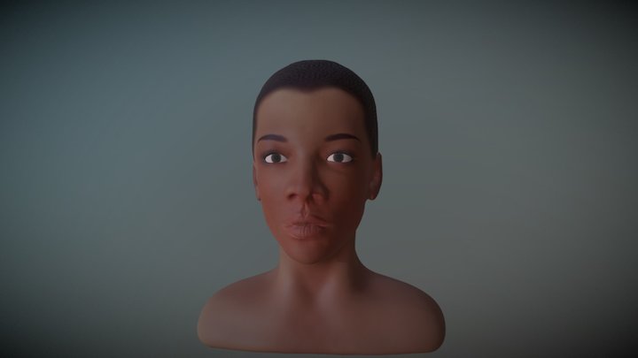 Samira Wiley Bust 3D Model