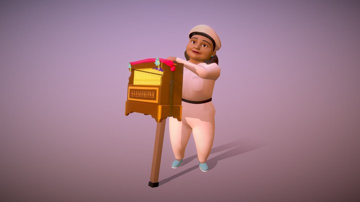 la organillera 3D Model