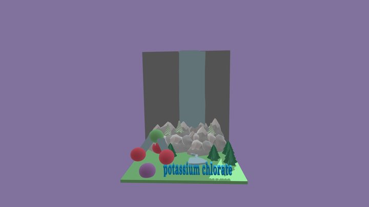 Austin molecule model 3D Model