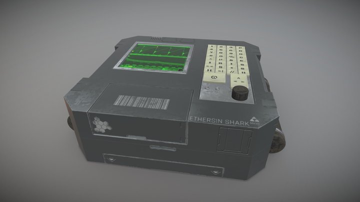 Hacking device 3D Model