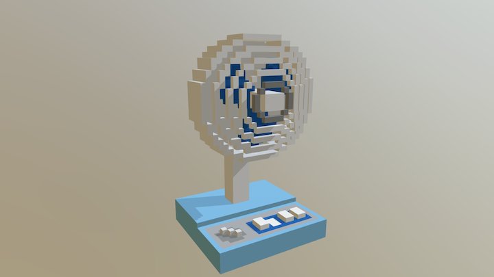 Fan 3D Model
