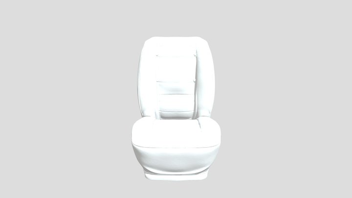 Driver's seat for a historic truck 3D Model