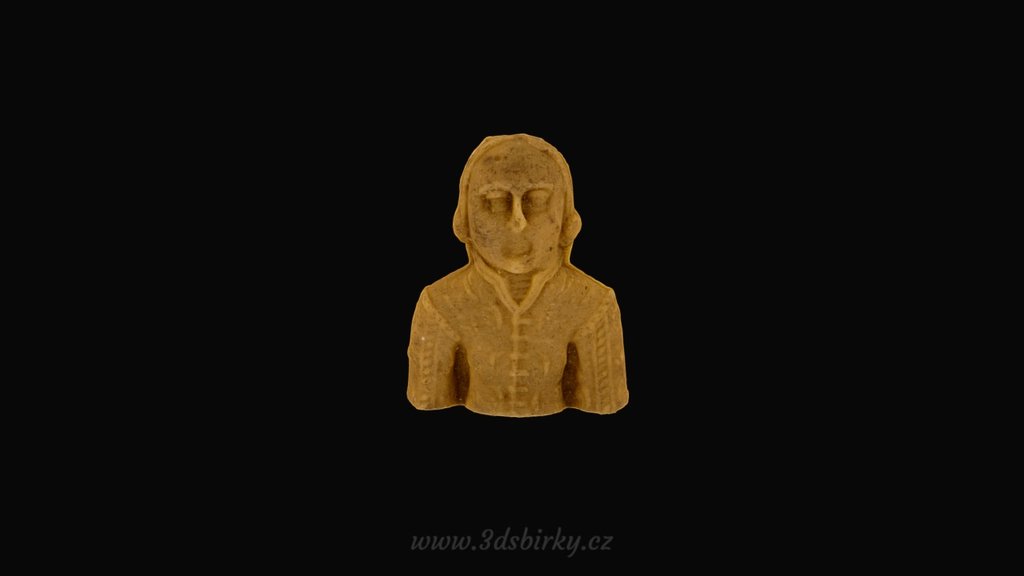 Wax oblation / Vosková obětina — Sketchfab embed 3D viewer