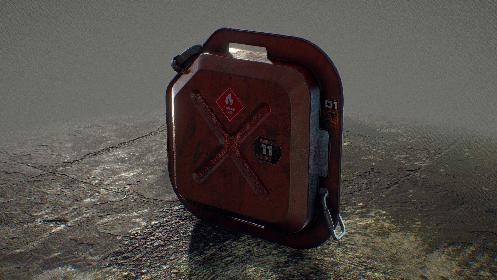 Gas Can - Download Free 3D model by re1monsen [442e141] - Sketchfab