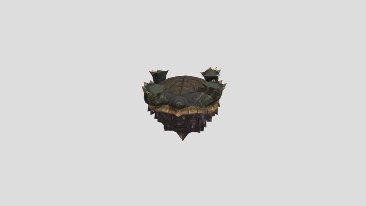 Crazy Turtle - but dancing! 3D Model