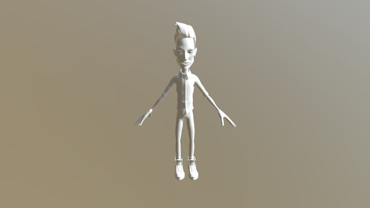 Man Done1 3D Model