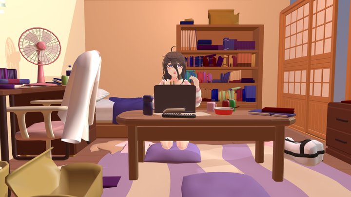 1111448034_陳品潤_快樂大姊姊 3D Model