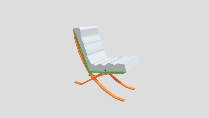 desain bangku 3D Model