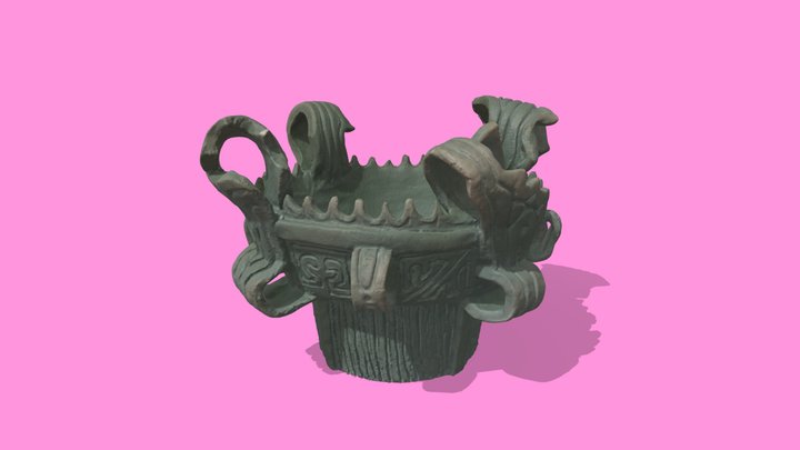 My Jomon Ware Pot 3D Model