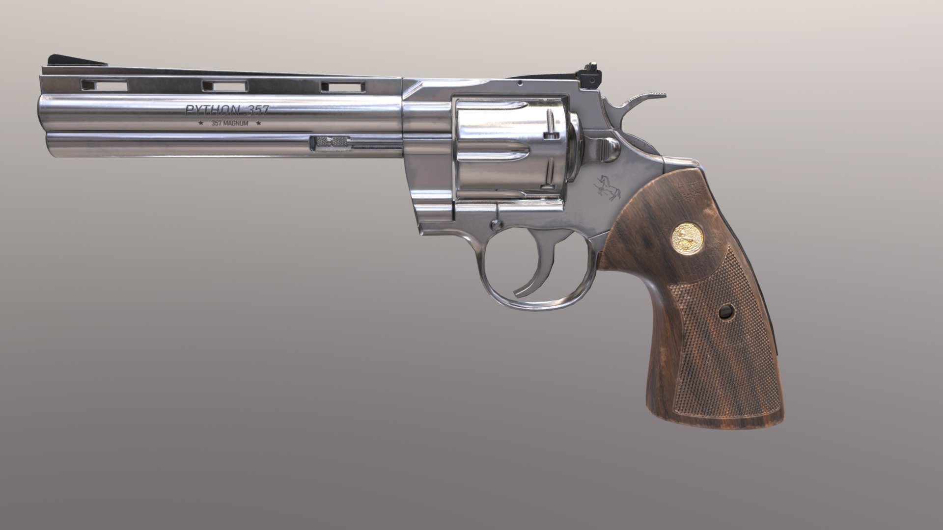 Colt Python - Download Free 3D model by vitaly.kotsur [4432198] - Sketchfab