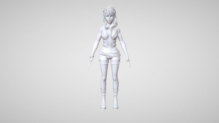 Ellie-The Art Of SleepWalkers Model 3D Model