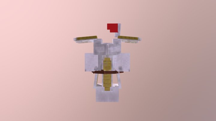Vegeta's armor 3D Model
