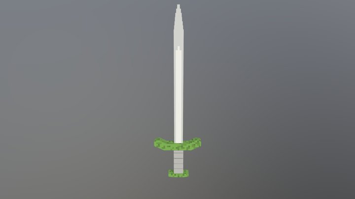 Pickle Sword 3D Model