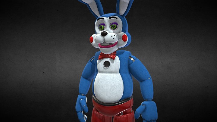 Vintage Toy Bonnie 3D Model