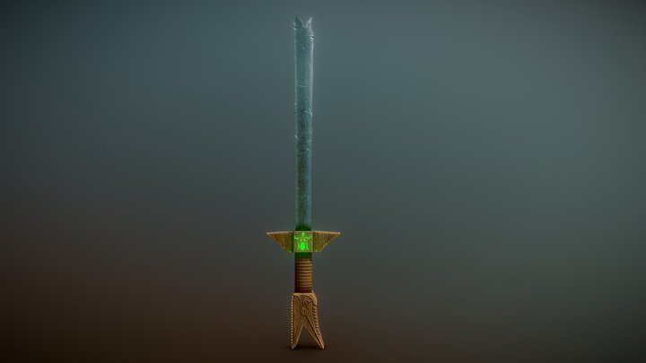 Kampilan Sword(Filipino Sword) 3D Model