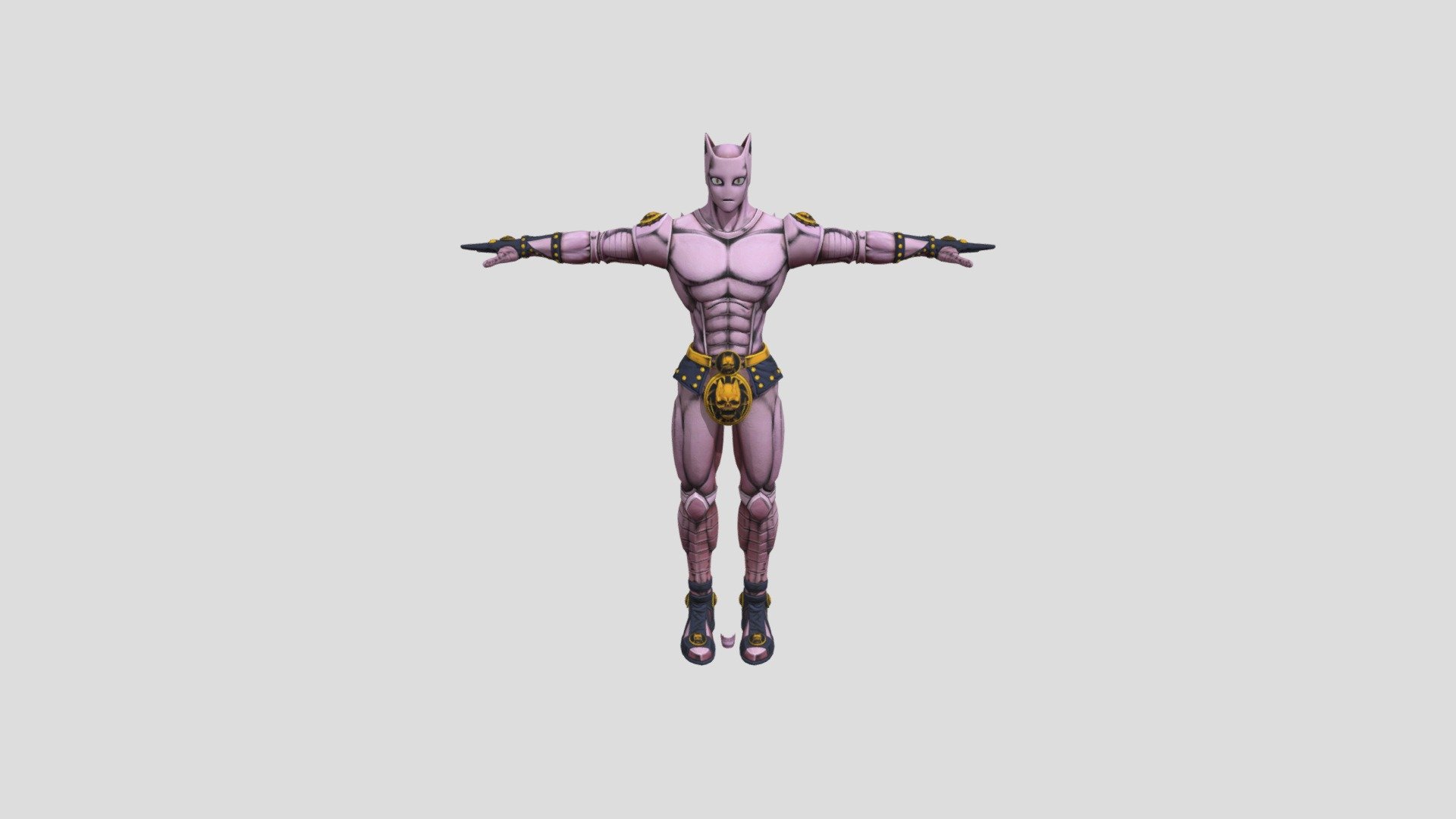 Killer Queen's pose, JoJo's Bizarre Adventure