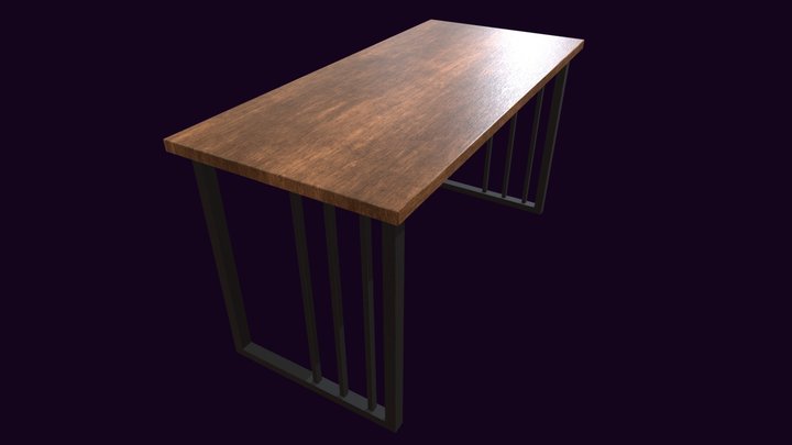 Modern Table 3D Model