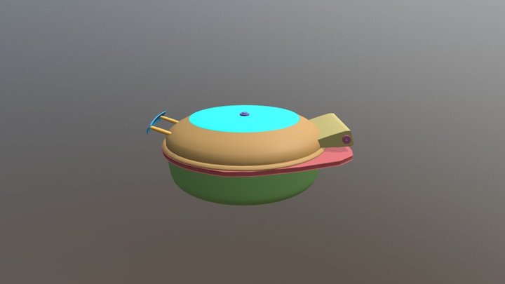 Round Chafer 3D Model