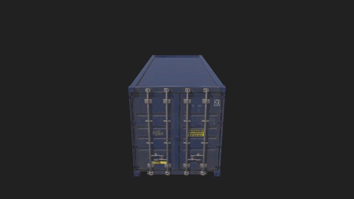 Container 3D Model