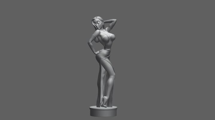Jessica Rabbit 3D Model