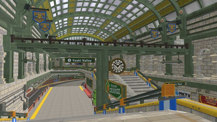 Super Bell Subway 3D Model