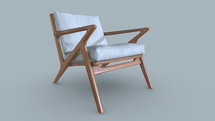 Jet Accent Chair 3D Model