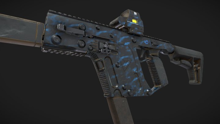 Kriss Vector 3D Model