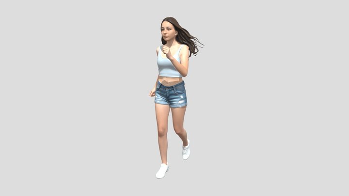 Casual Summer Street Style – Modelo 3D gratuito STL