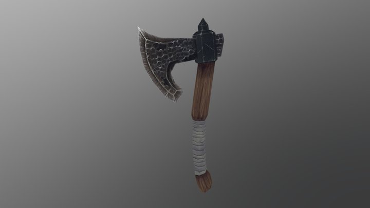 Ax Texture Painting 3D Model
