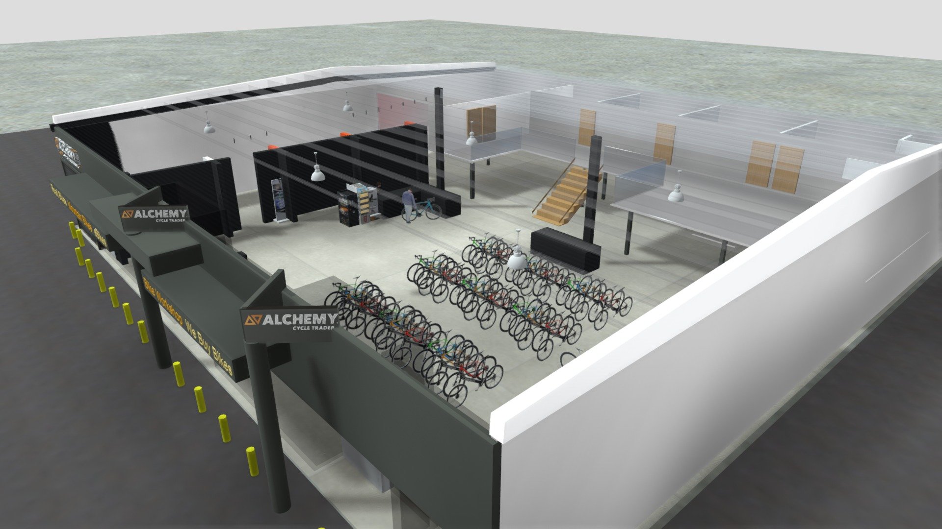 Image result for Bike Shop Layout Design