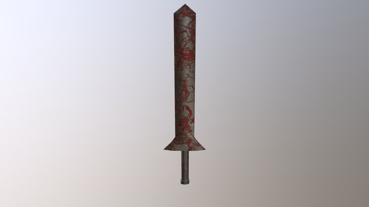 Second Sword 3D Model