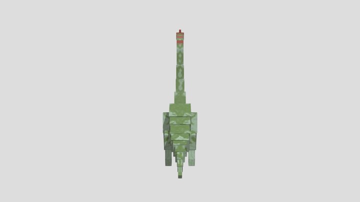 Brachiosaurus de jurassicraft 3D Model