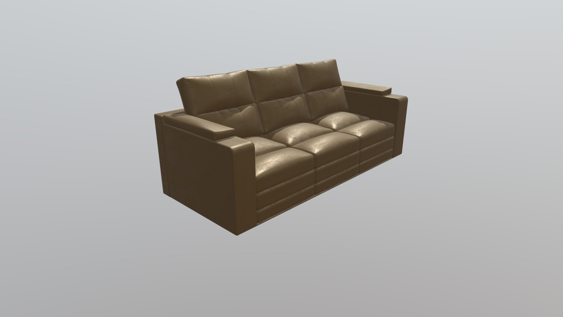 Sofa (3D Model Example) 3D model by Villa Furniture Manufacturing