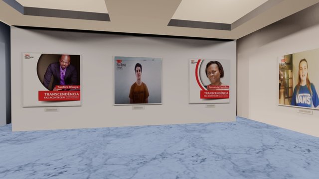Instamuseum for @tedxsaotome 3D Model
