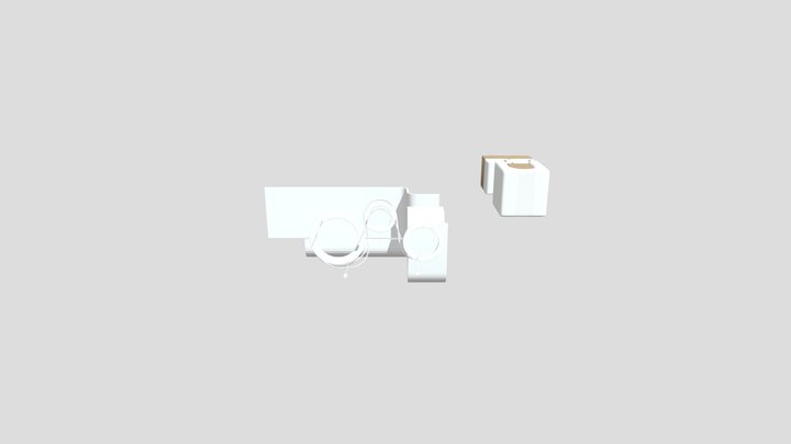 Авторські меблі в дитячу кімнату 3D Model