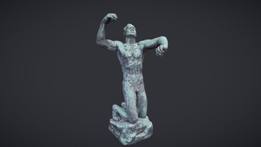 Bronze Sculpture - A 3D Model Collection By Opoiak - Sketchfab