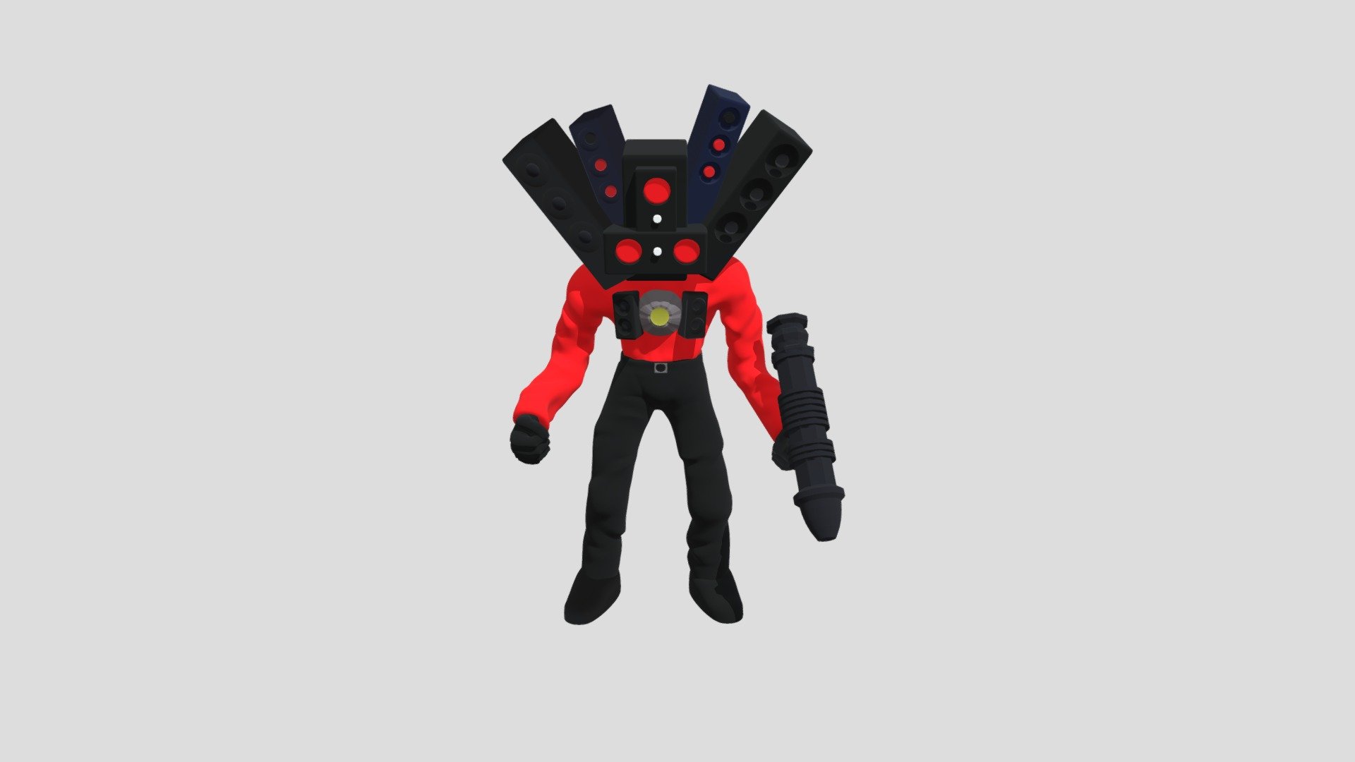 Upgraded Titan Speakerman From Skibidi Toilet 3d Fan Art 54 Off 