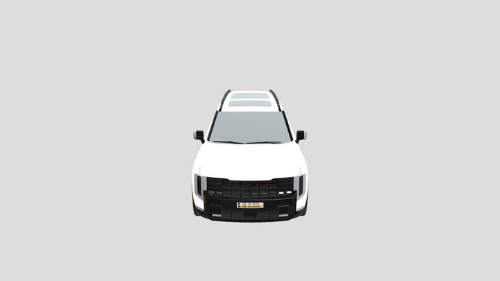 Kia Telluride X Line 2027 3D Model