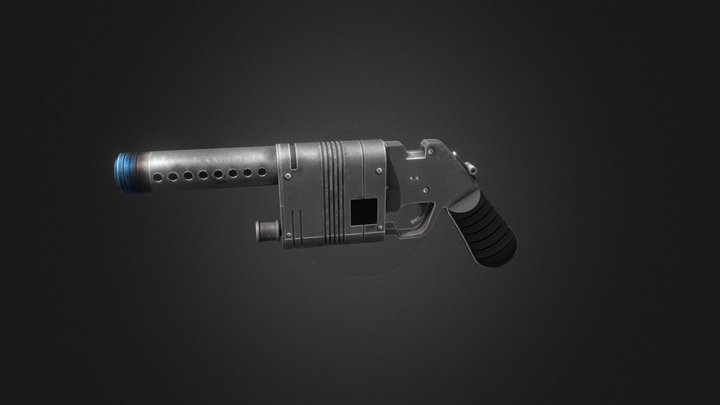 NN-14 Blaster (Star Wars - Rey's Gun) 3D Model