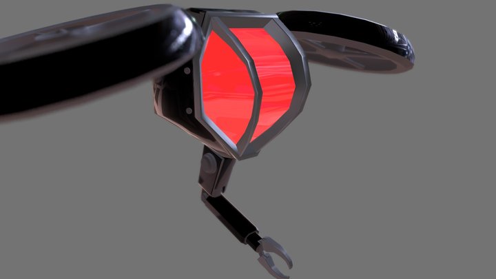 Scout Drone 3D Model