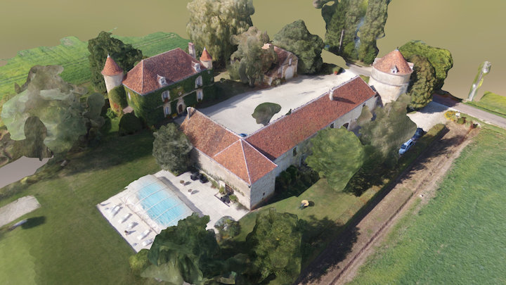 Ferme 3D Mesh 3D Model