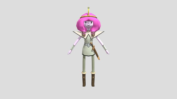 bubblegum knight aka bonnie 3D Model