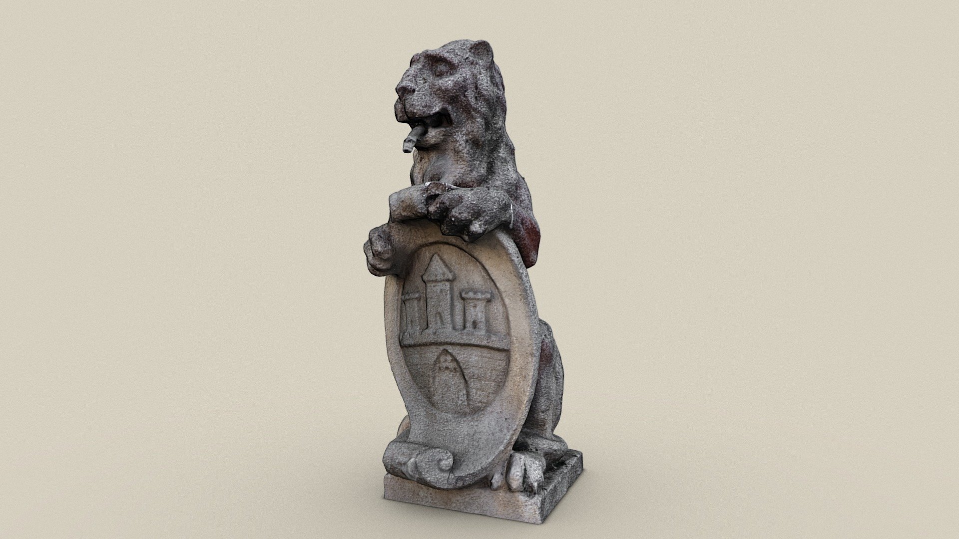 Löwe — Sketchfab embed 3D viewer