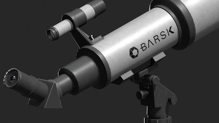 Telescope BARSK 3D Model